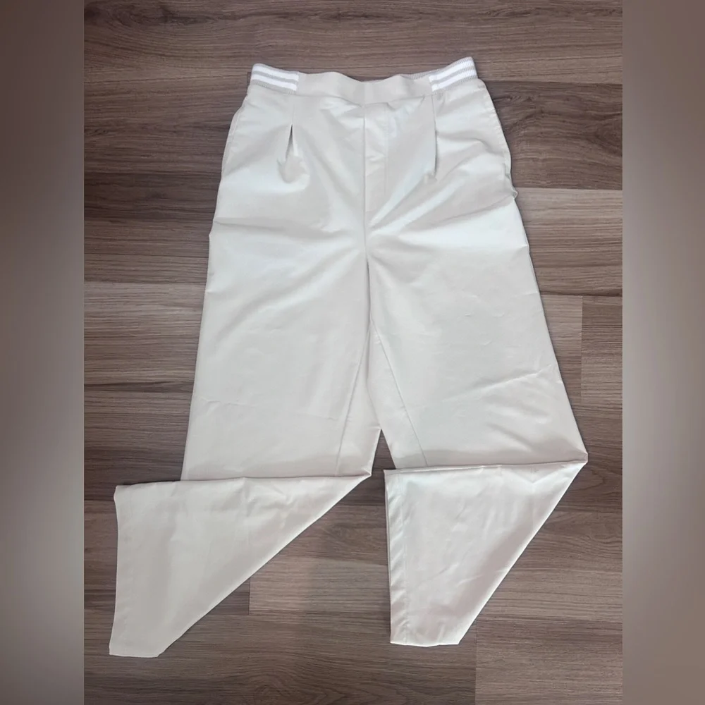 Recess Pickleball X Zella Volley High Waist Pants M Grey Moonbeam Elastic Waist - Picture 6 of 10